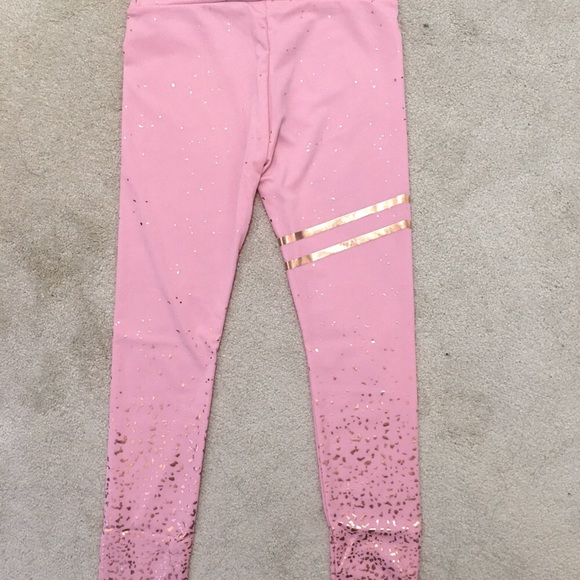 Pink Sparkle Leggings - Picture 10 of 10